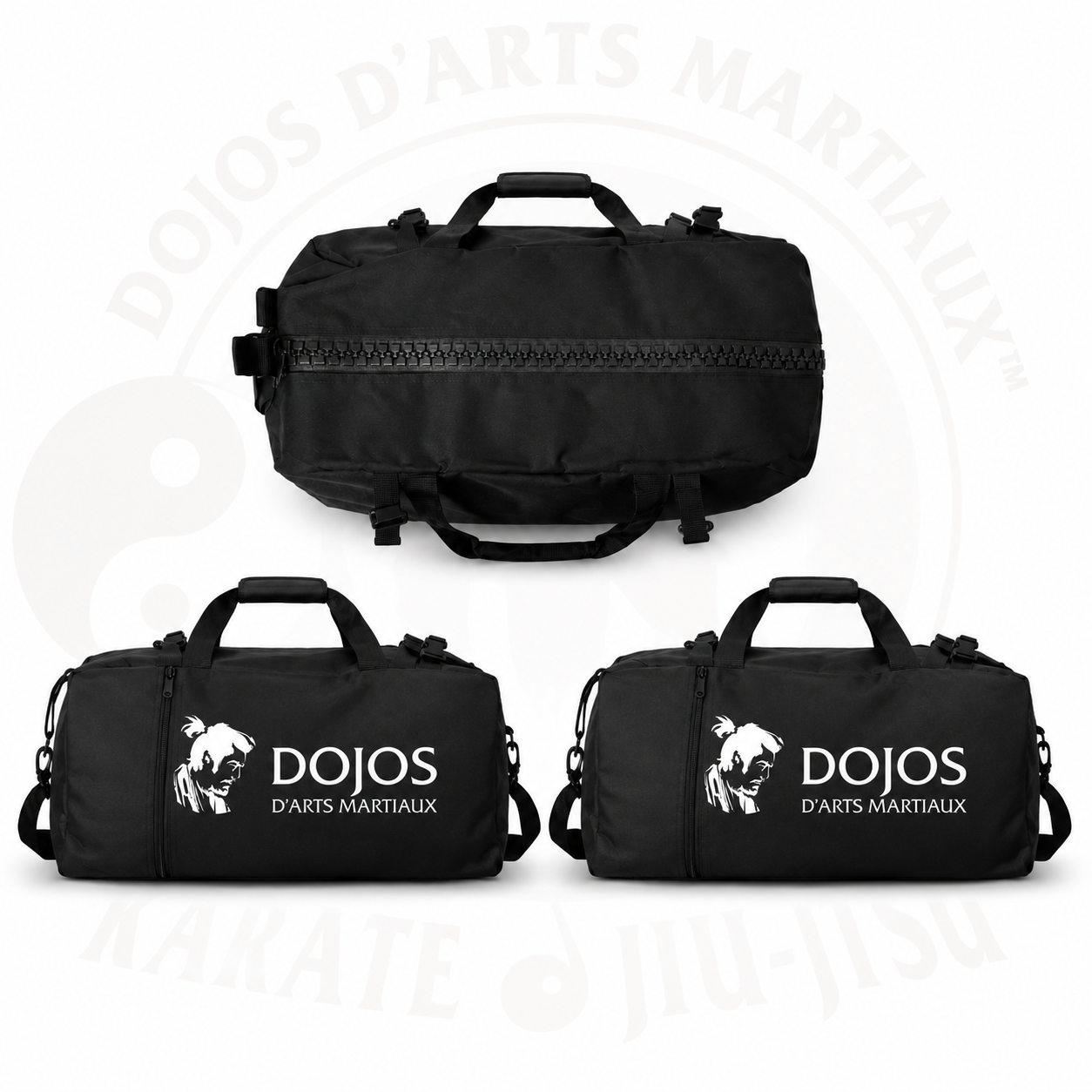 Sac de sport  à GROS Zip Dojos d'Arts Martiaux