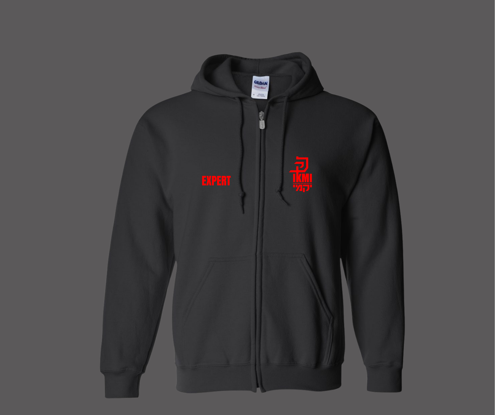 Sweats a capuche a zipper expert  IKMI (Broderie)