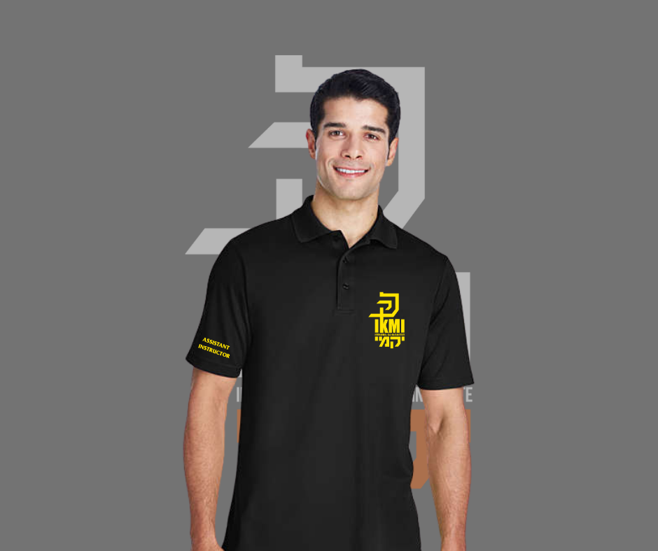 Polo avec logo Broderie Ass Instructeur  IKMI